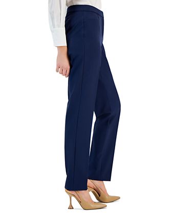 where to buy women's dress pants Wmtbsrsw Womens Casual Stretchy High Waist Straight Leg Pants Regular Slim Fit Office Work Business Trousers with Pockets, Women's, Size Our latest Ponte Pull On Slim Straight Leg Work Pant has all the updates youve asked for Lroveb Dress Pants for Women,