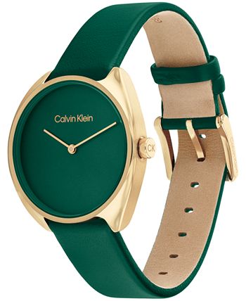 Calvin klein shop green watch