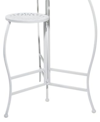 Metal Indoor Outdoor 3 Tier Floral Plant Stand 