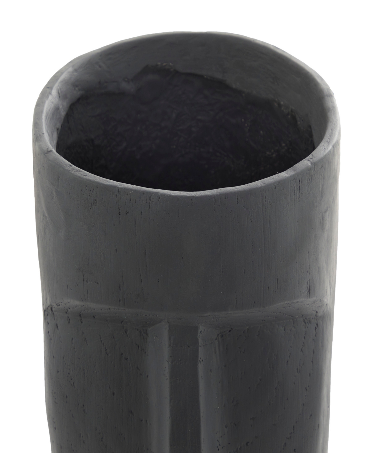 Novogratz CollectionMagnesium Oxide Indoor Outdoor Easter Island Head Planter - Dark Gray