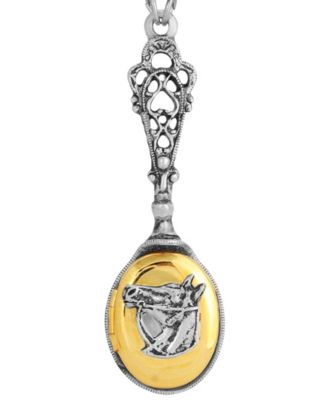 Horse Head Locket Necklace