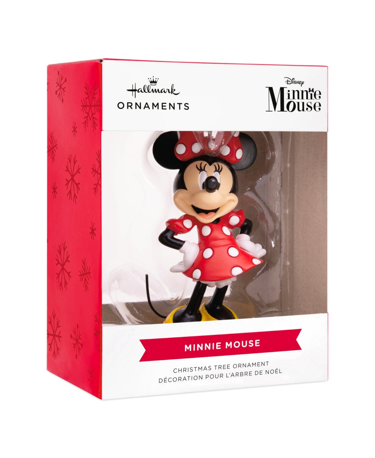 Hallmark Christmas Ornament Disney Minnie Mouse Classic Pose In Multi ...