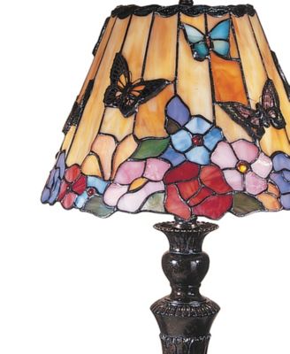 Butterfly Peony Table Lamp