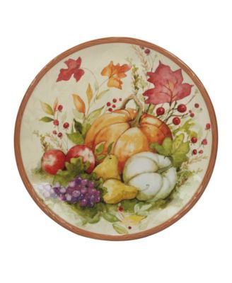 Harvest Blessings Dinner Plates, Set of 4