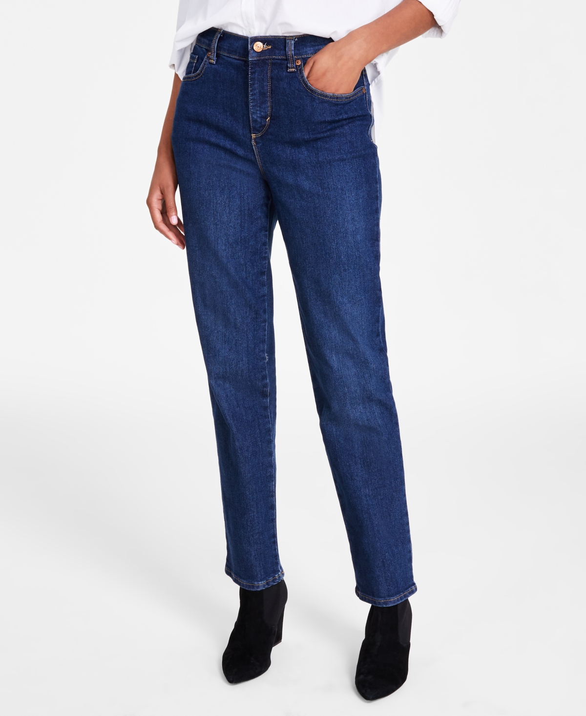 UPC 008864006183 product image for Gloria Vanderbilt Women's Amanda Classic Straight Jeans, in Regular, Short & Lon | upcitemdb.com