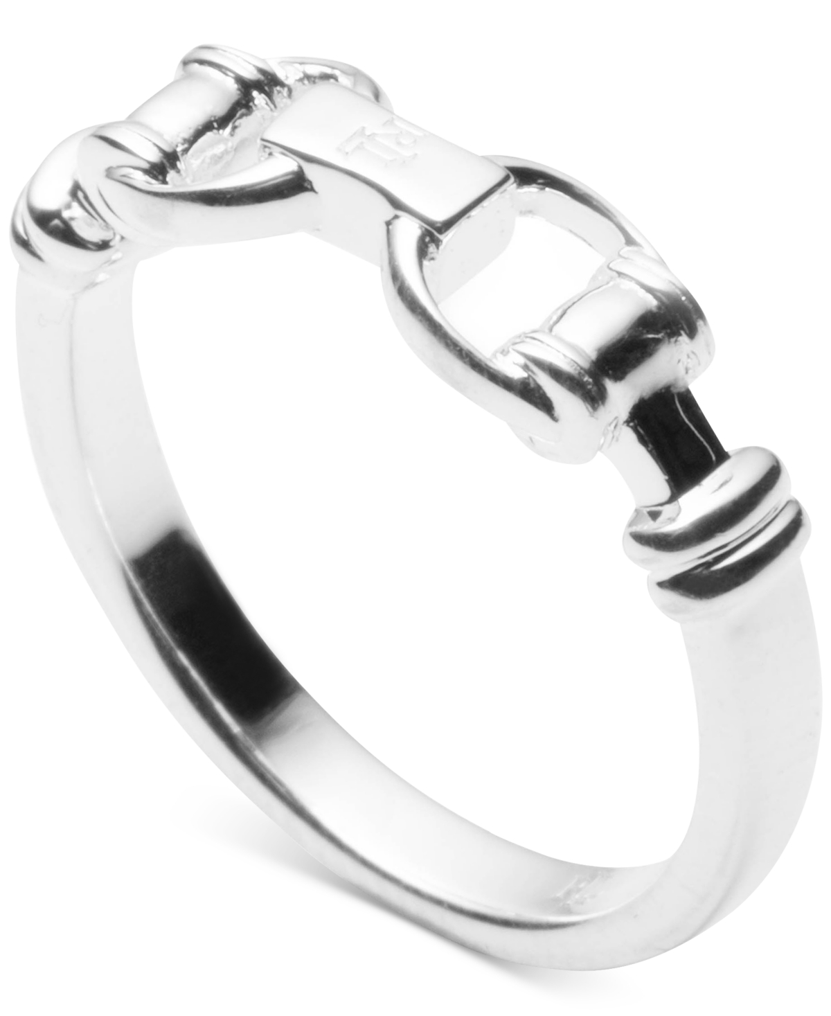 Lauren Ralph Lauren Horsebit Statement Ring in Sterling Silver - Sterling Silver