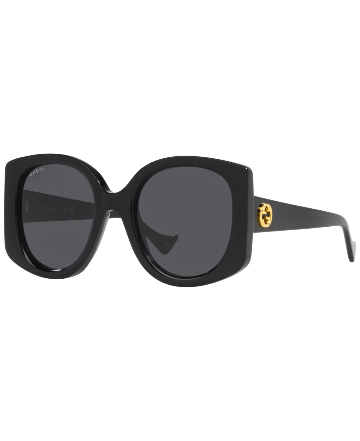 Shop Gucci Women's Sunglasses, Gg1257s In Black