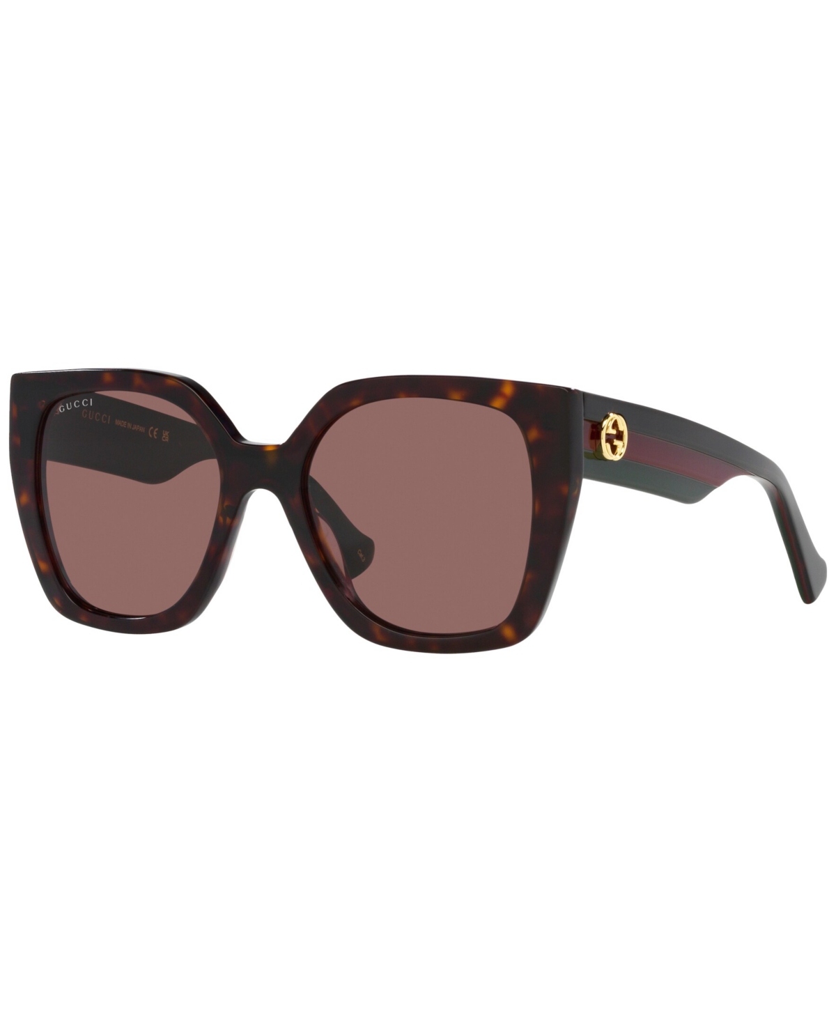 Shop Gucci Women's Sunglasses, Gg1300s In Tortoise