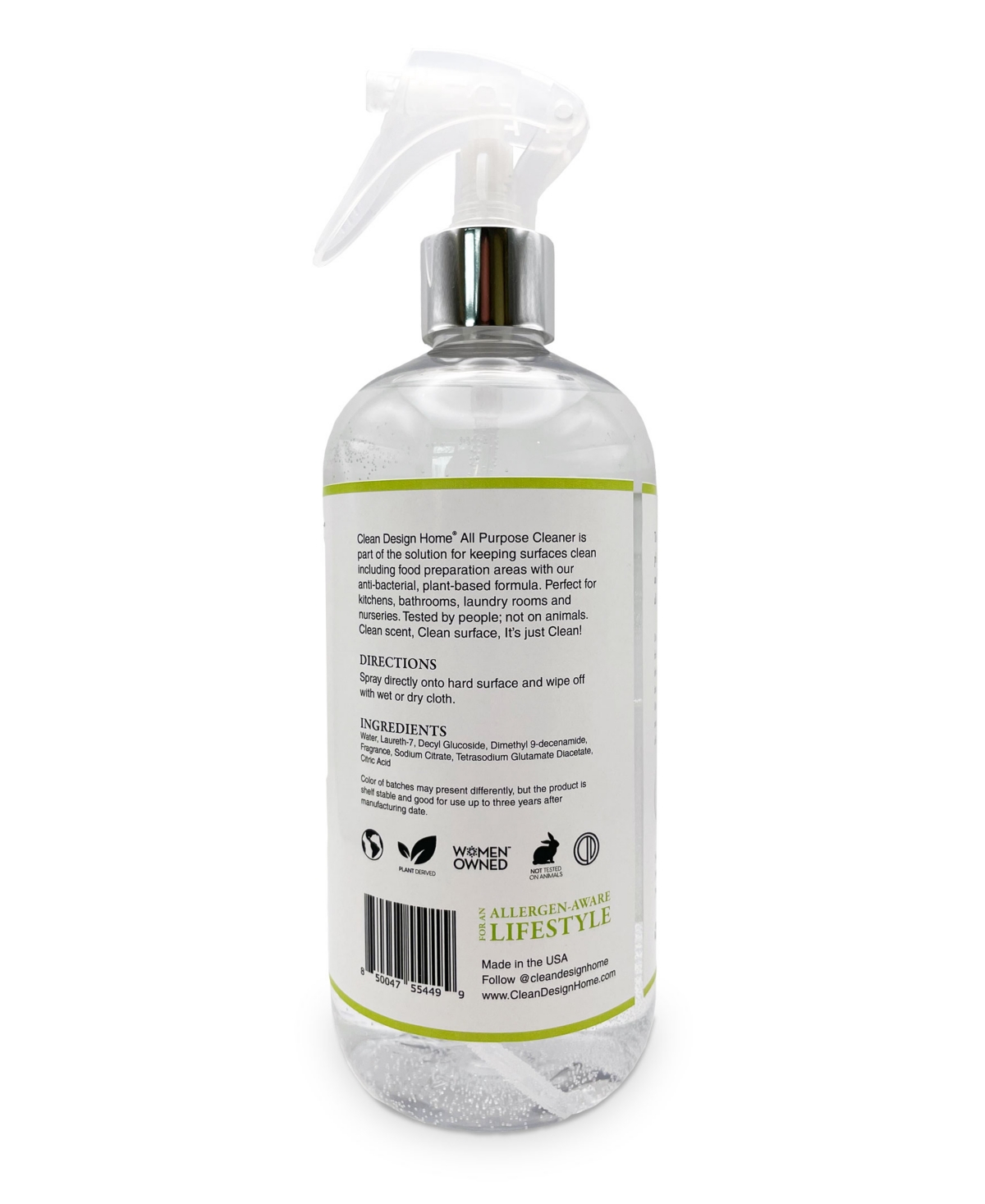 Shop Clean Design Home Cotton All Purpose Cleaner In No Color