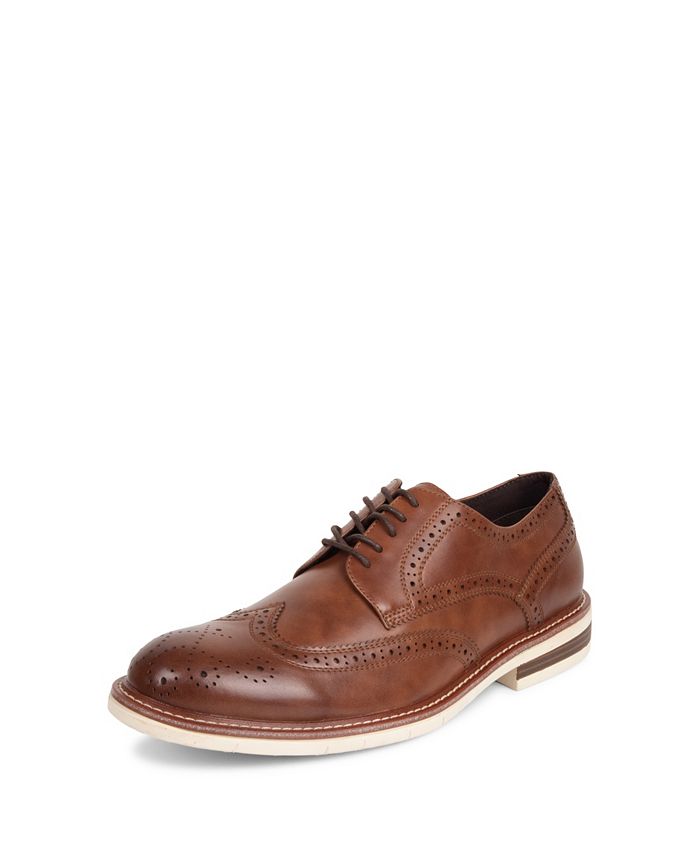 Kenneth Cole Reaction Men's Clyde Flex Leather Lace Up - Macy's