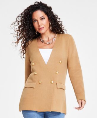 Women's Sweater Blazer, Created for Macy's