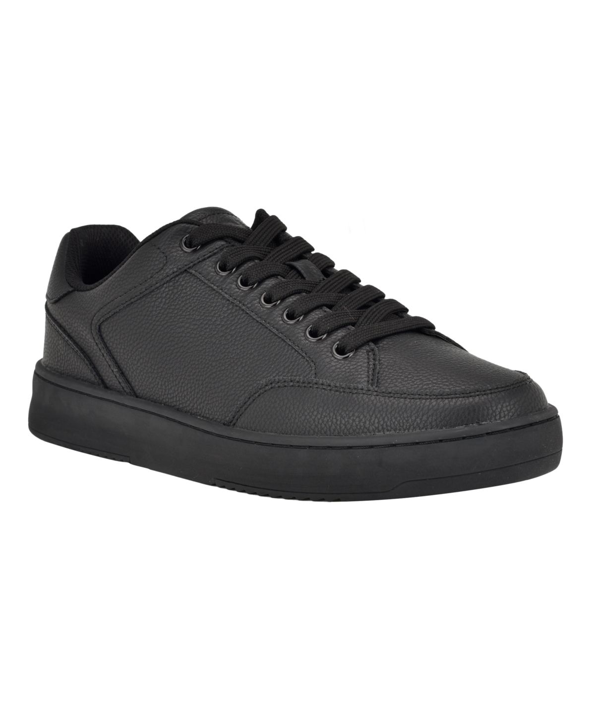 Shop Calvin Klein Men's Lalit Casual Lace-up Sneakers In Black
