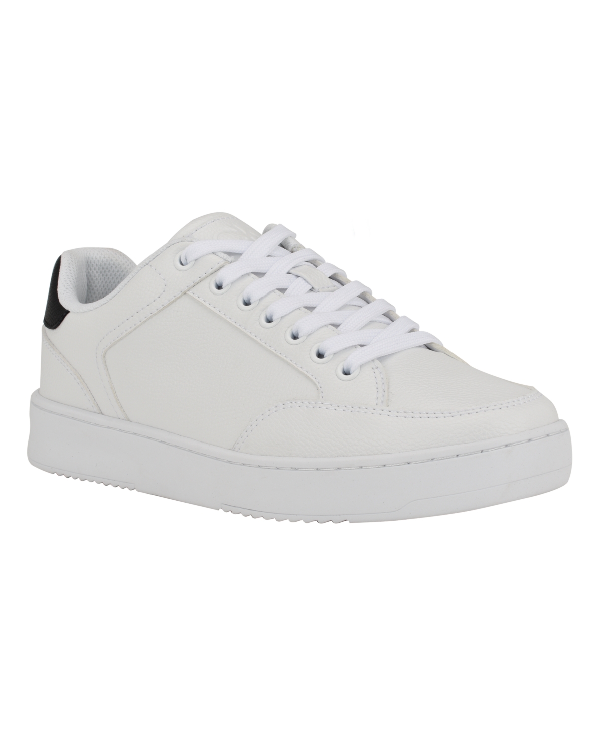Shop Calvin Klein Men's Lalit Casual Lace-up Sneakers In White