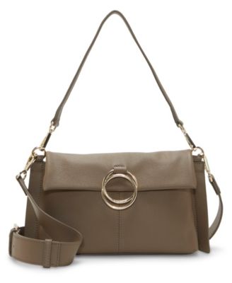 Vince Camuto Maecy Leather Crossbody Bag in Brown