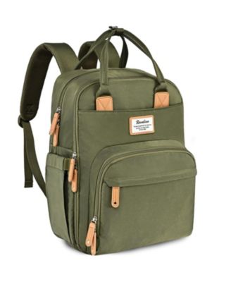 Ruvalino Baby Multifunctional Large Travel Diaper Bag - Army green