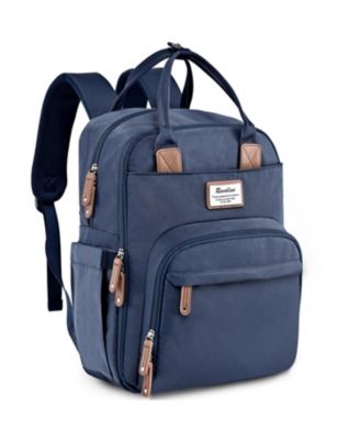 Ruvalino Baby Multifunctional Large Travel Diaper Bag - Navy blue
