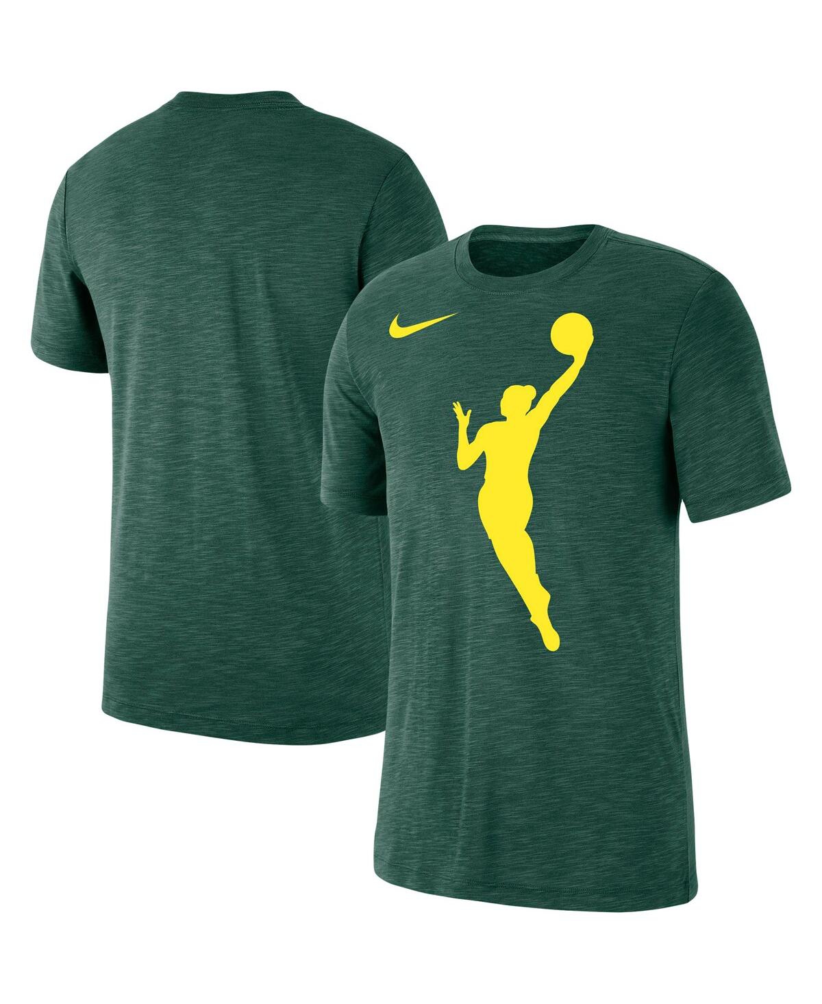 Nike Men's And Women's  Hunter Green Wnba Logowoman T-shirt In Hunter Green