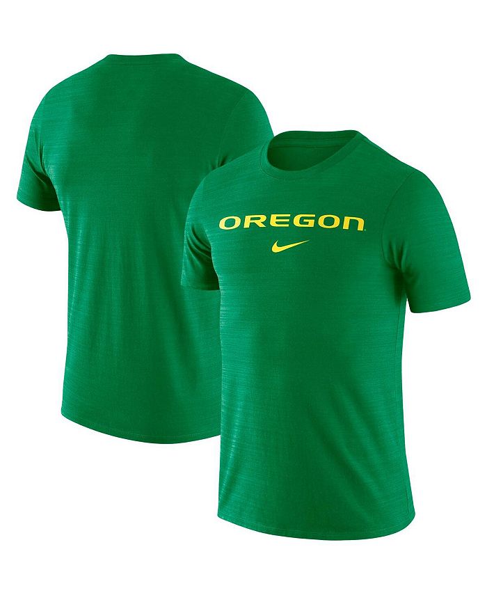 Nike Men's Green Oregon Ducks Team Issue Velocity Performance T-shirt ...