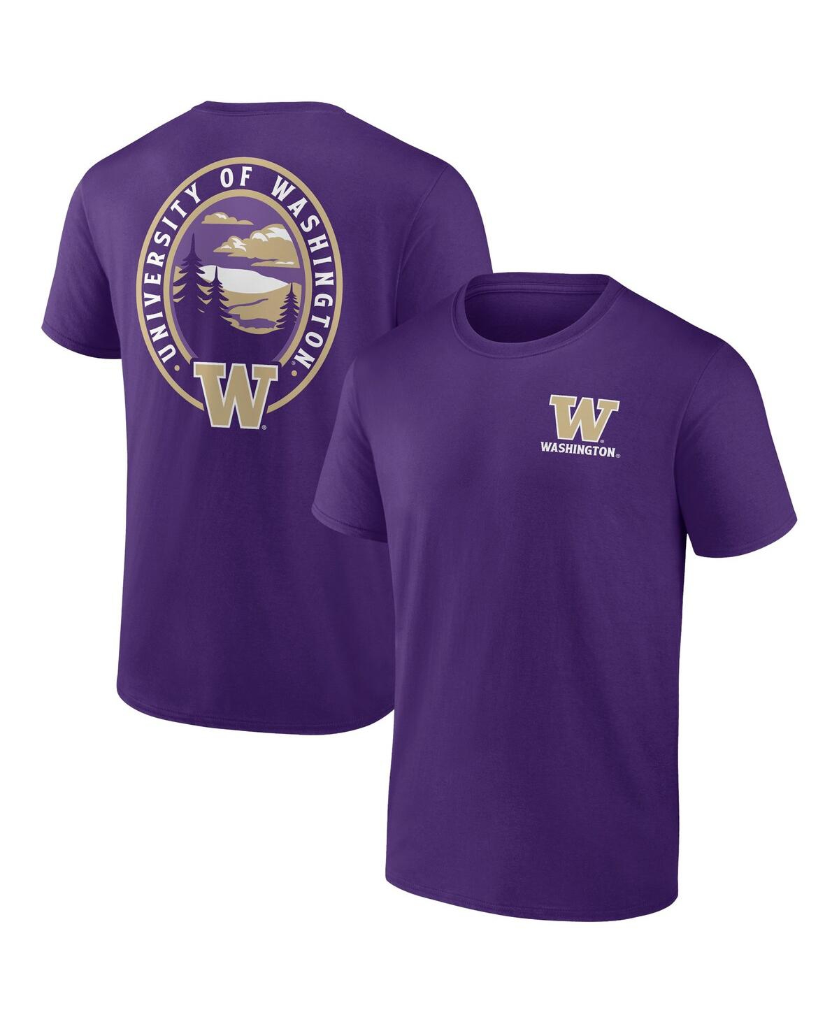 Men's FanaticsWashington Huskies Staycation T-shirt - Purple