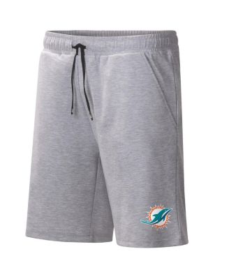 Men's Heather Gray Miami Dolphins Trainer Shorts