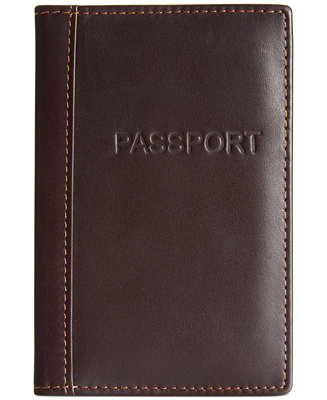 Dopp Men's Collection RFID Passport Cover, Created for Macy's - Macy's