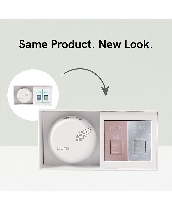 Pura Smart Home Fragrance Device Starter Set V3 Scent Diffuser for Homes, Bedrooms & Living