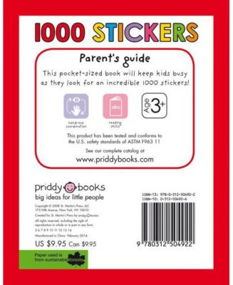 1000 Stickers by Roger Priddy