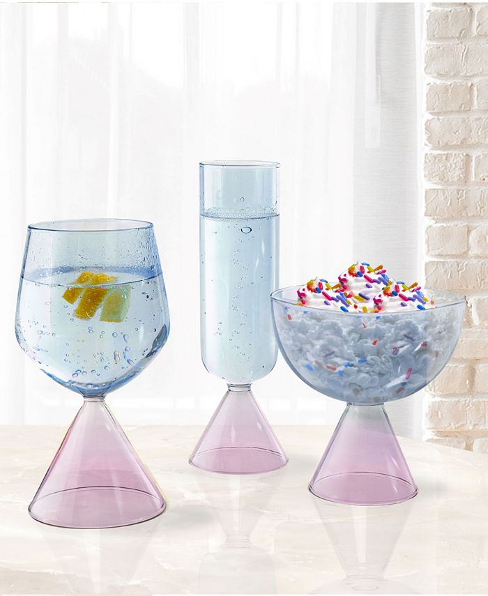 Qualia Glass Venice 18 oz Wine Glasses, Set of 2 Macy's