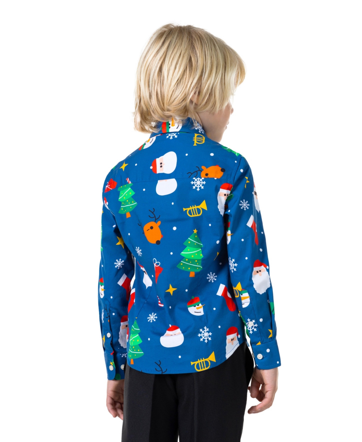 OppoSuits Toddler and Little Boys Festivity Long Sleeves Shirt