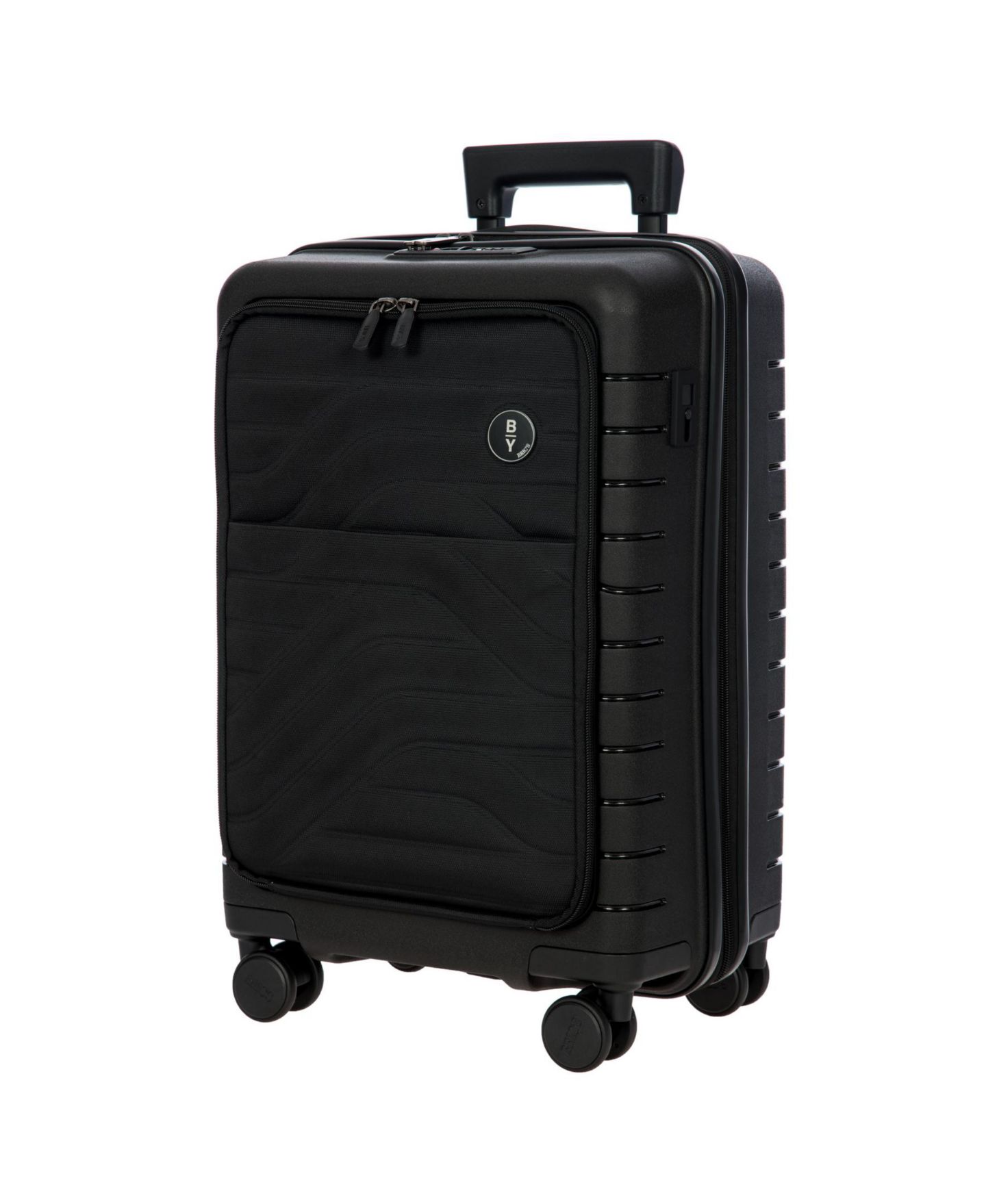 Чемодан Bric's B Y Ulisse Small Softside Front Carry-on Spinner with Pocket, цвет: Чёрный — фото 6