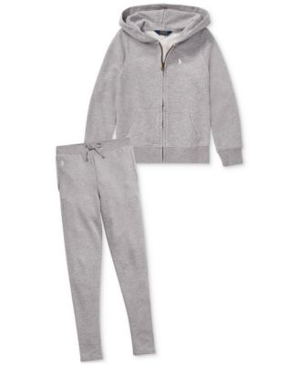 Girls' 7-16 French Terry Full-Zip Hoodie