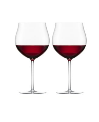 Zwiesel Glas Handmade Enoteca Burgundy 32.5 oz, Set of 2 - Macy's