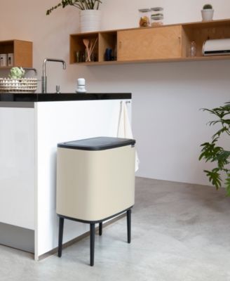 Bo Touch Top Trash Can, 9.5 Gallon, 36 Liter