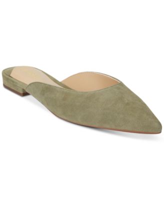 Lauren Ralph Lauren - Women's Londyn Slip-On Pointed-Toe Flat Mules