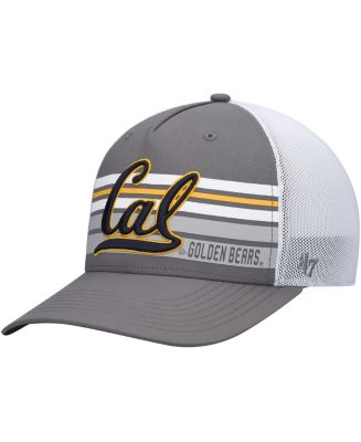 Men's '47 Brand Charcoal, White Cal Bears Brrr Altitude Trucker ...