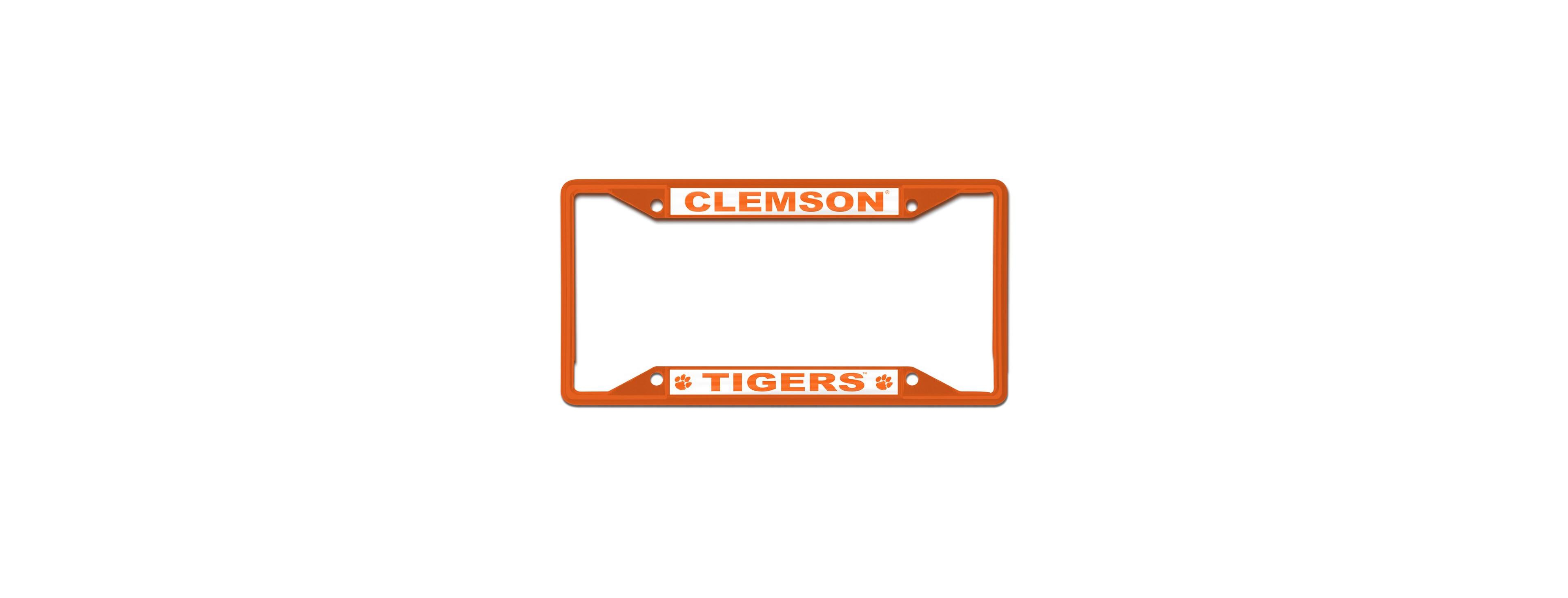 Wincraft Clemson Tigers Chrome Color License Plate Frame