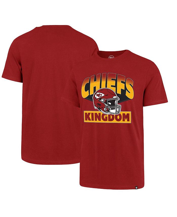 '47 Brand Men's Red Kansas City Chiefs Chiefs Kingdom Super Rival T ...