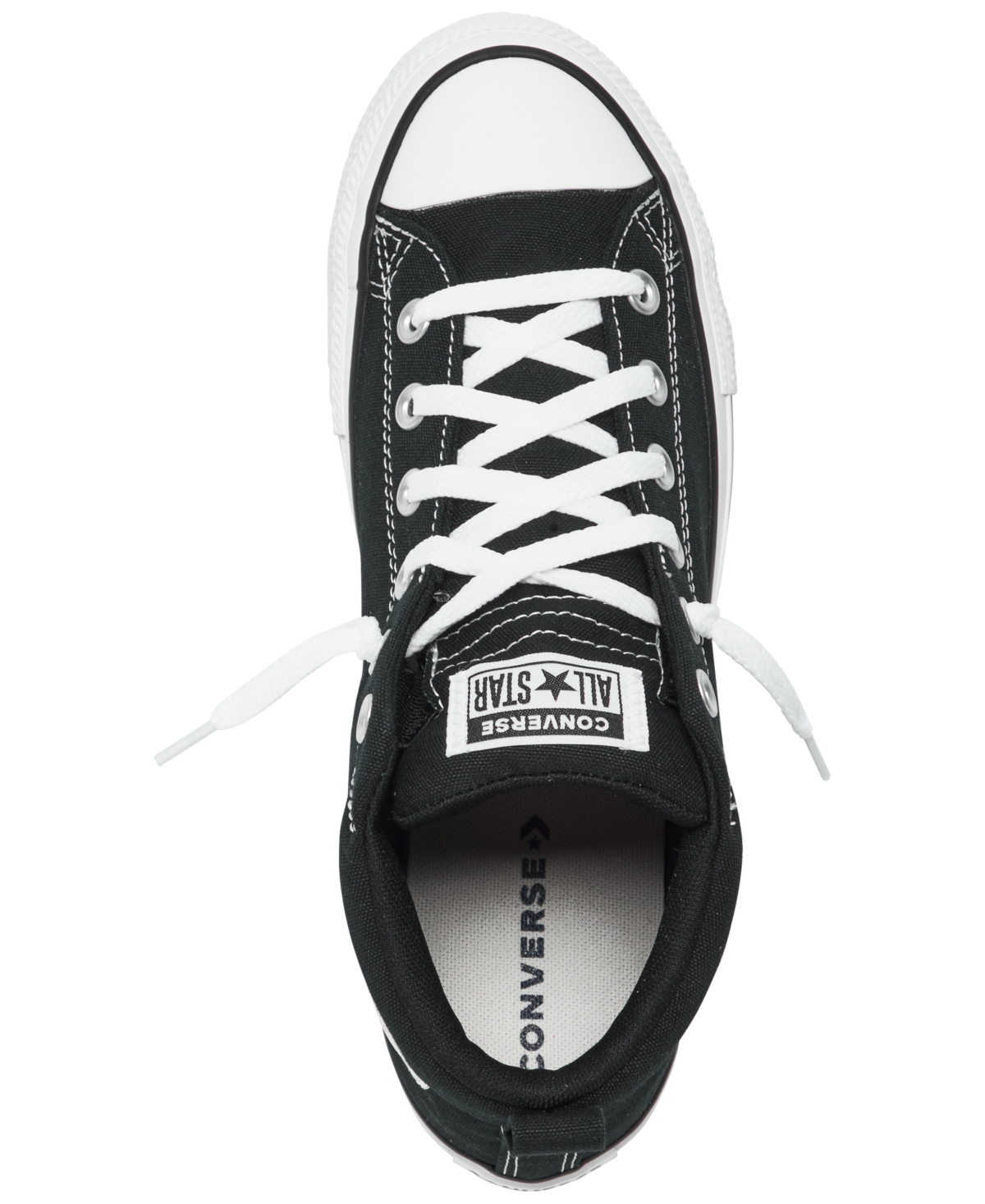 Converse Big Kids Chuck Taylor All Star Street Slip-On Casual Sneakers from Finish Line - White