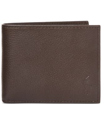 Men's Pebbled Leather Passcase