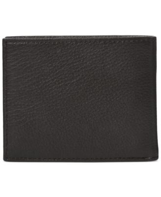 Men's Pebbled Leather Passcase