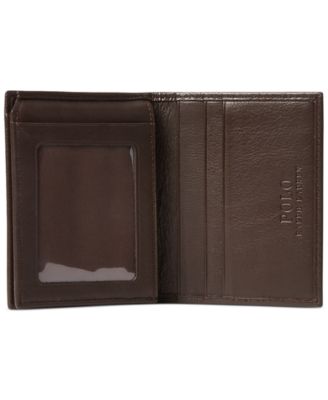 Men's Pebbled Leather Billfold