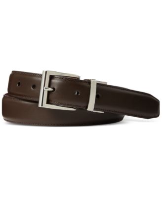 Polo Ralph Lauren Men's Belt, Belt Reversible Leather Belt - Macy's