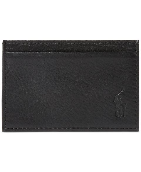 Мужские Polo Ralph Lauren Men's Pebbled Leather Card Case