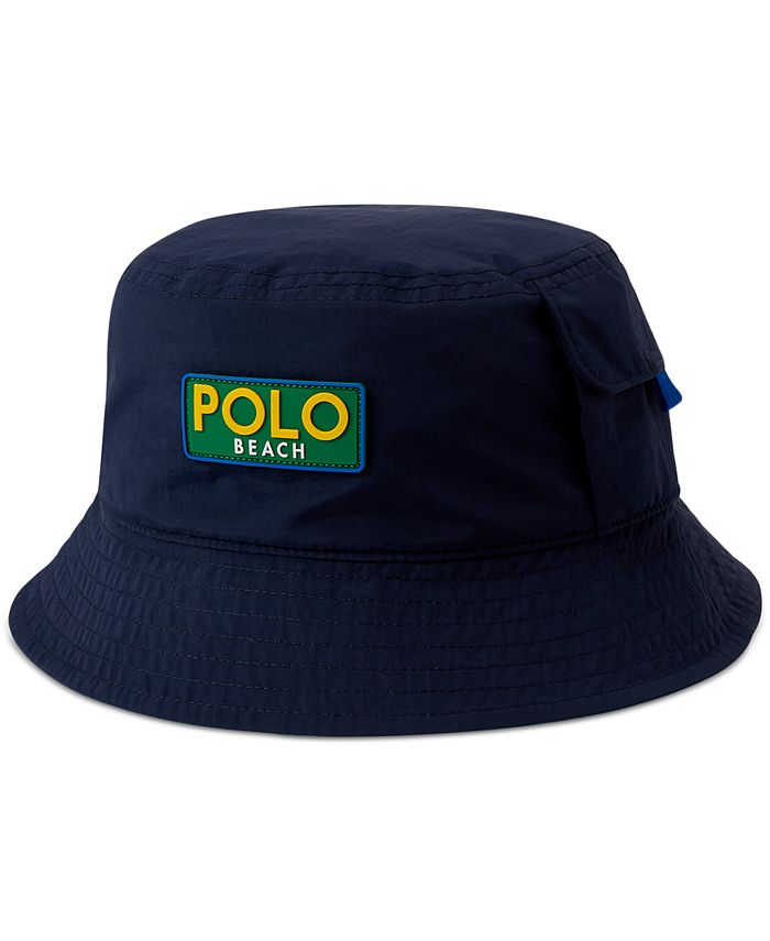 Polo Ralph Lauren Men's Water-Resistant/Repellent Polo Beach Bucket Hat ...