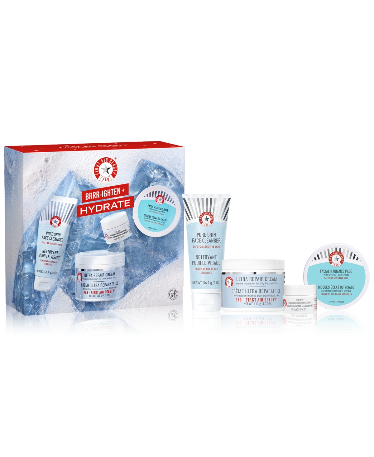 First Aid Beauty 4-pc. Brrr-ighten + Hydrate Skincare Set