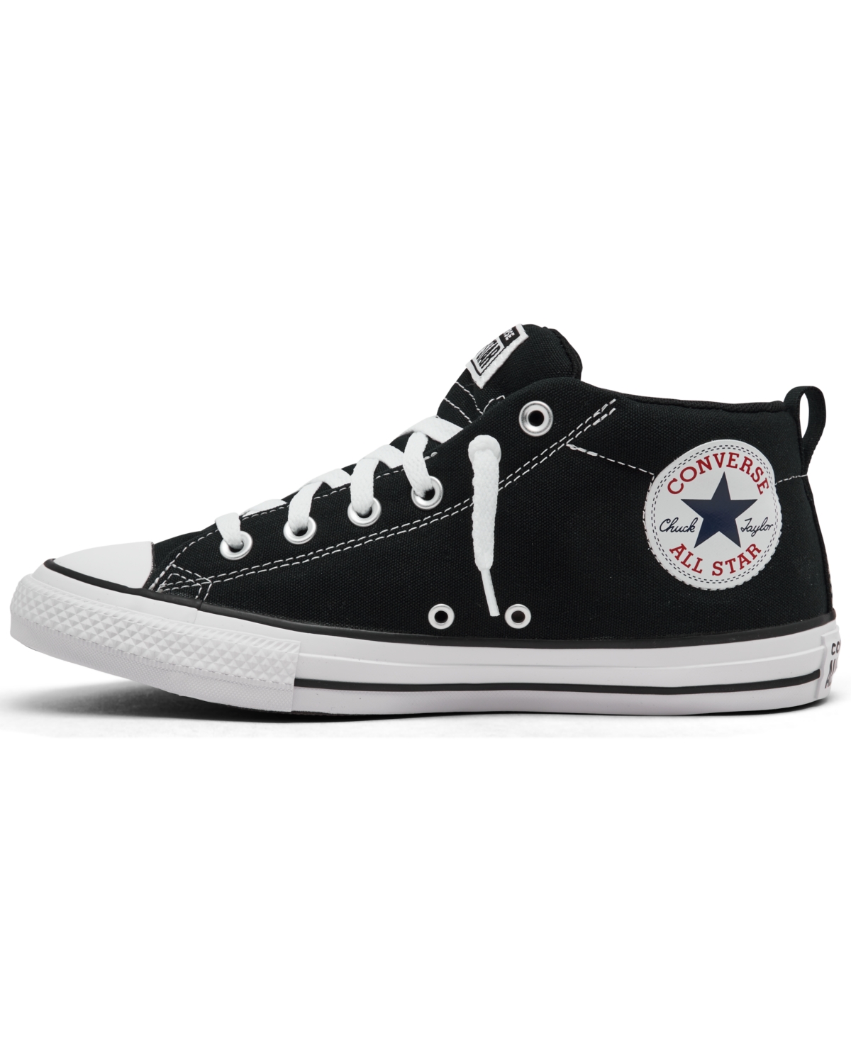 Converse Big Kids Chuck Taylor All Star Street Slip-On Casual Sneakers from Finish Line - White