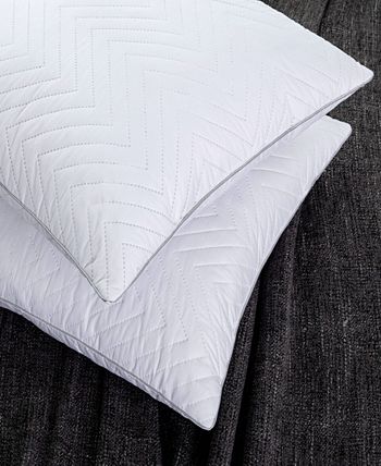 UNIKOME Wave Quilted Down and Feather 2-Pack Insert Pillows, 26 in 2023