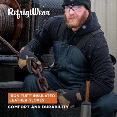 Men's Iron-Tuff Insulated Leather Gloves