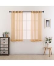 Short window curtains deals