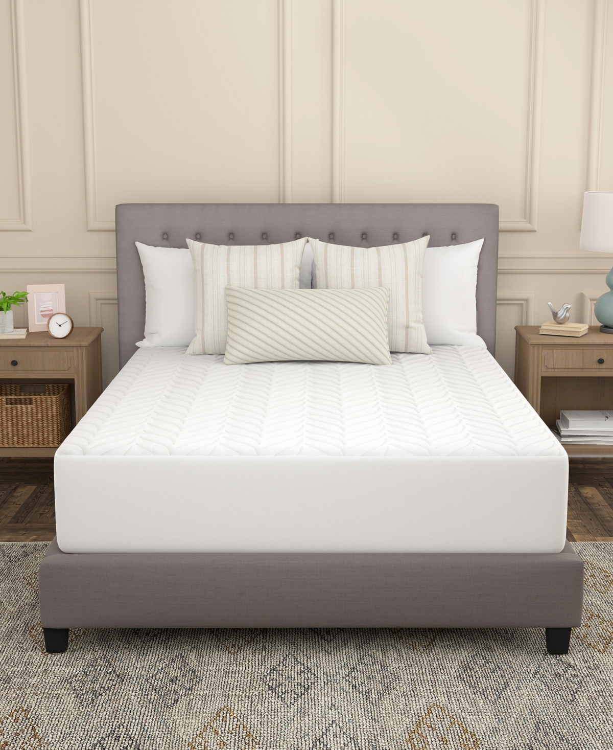 Sealy Flex Mattress Protector Collection In White